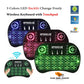 Mini Touch Pad Wireless With Backlight Keyboard Mouse Rf 500