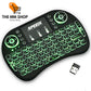 Mini Touch Pad Wireless With Backlight Keyboard Mouse Rf 500