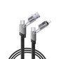 65W Fast Charging 4-in-1 Cable — One Cable for iPhone, Android & Laptop